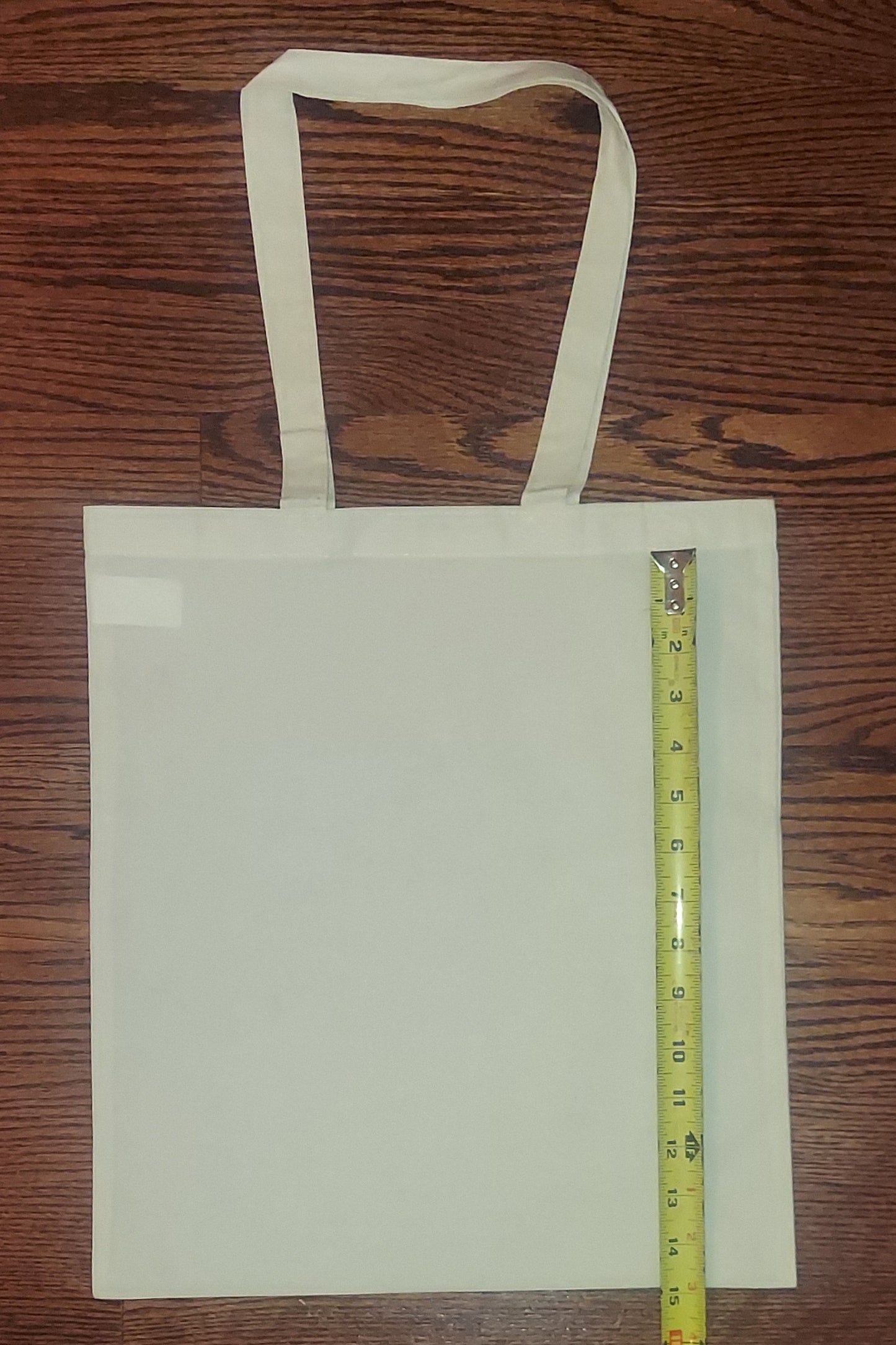 EcoEssentials Blank Cotton Tote Bags 2 pack 14x14